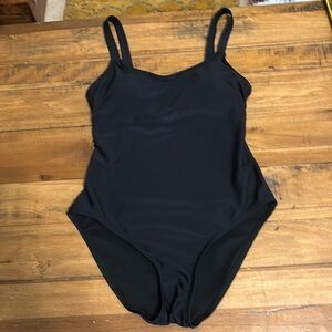 Hurley women’s black one piece swimsuit